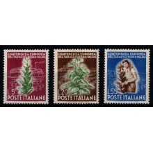 Tobakskongres - Komplet sæt - Italien - Postfrisk.